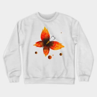 Burning Butterfly Crewneck Sweatshirt